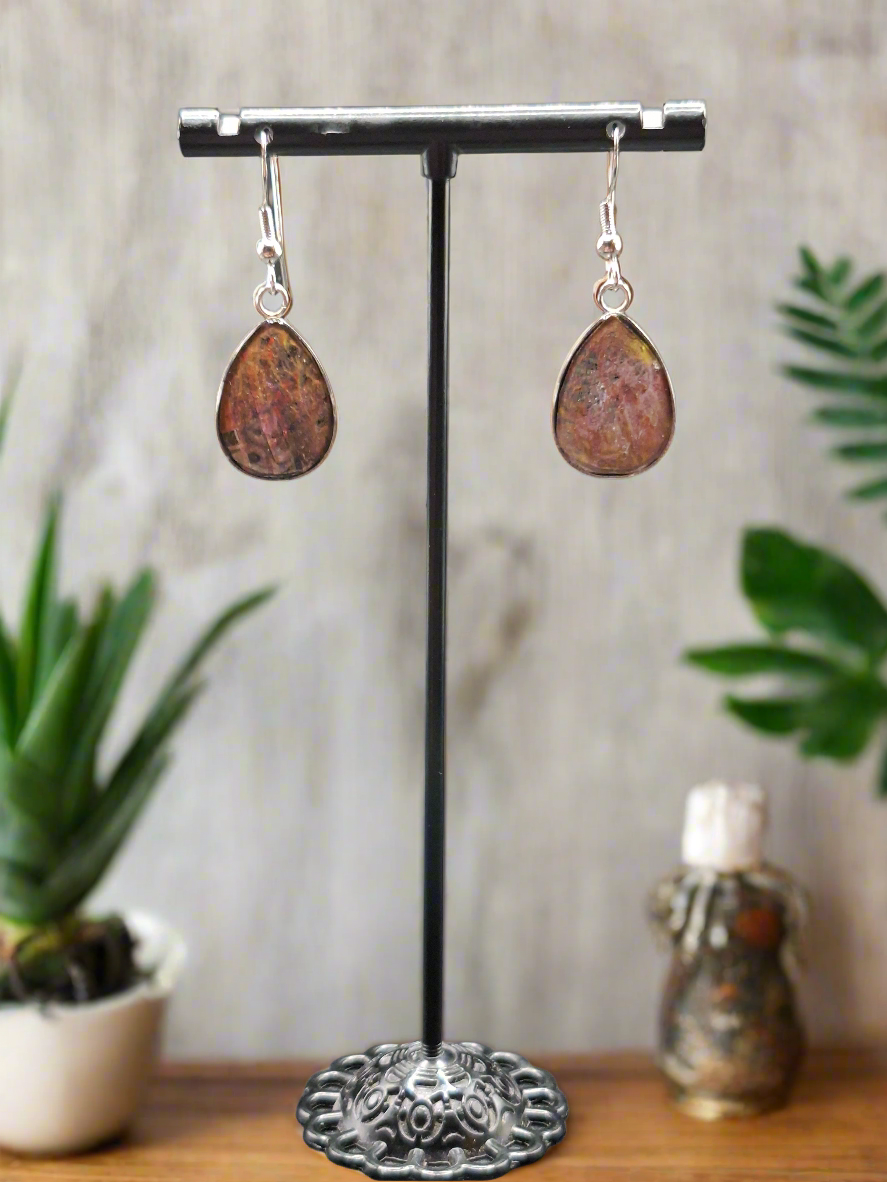Hand painted earrings