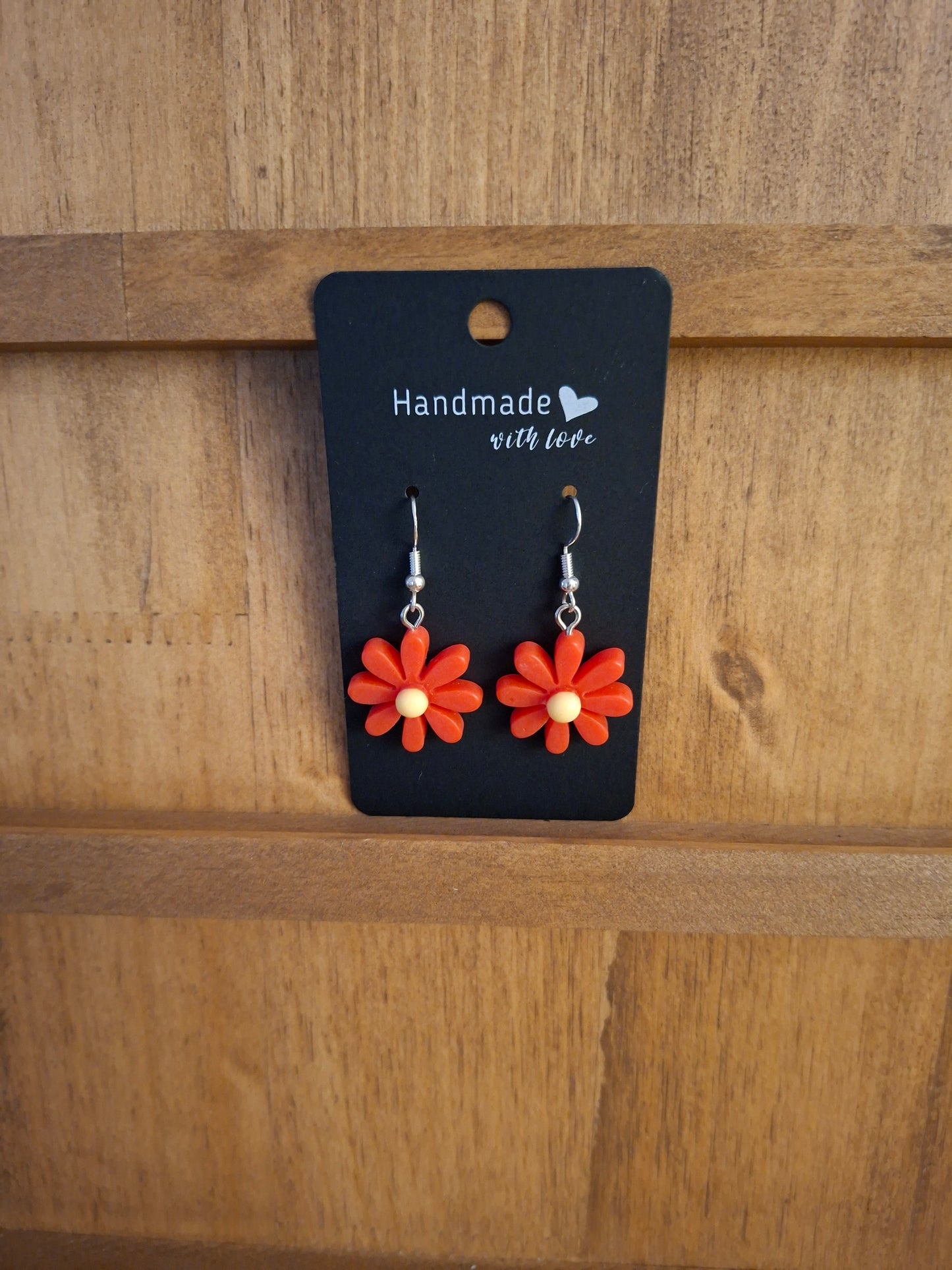 Polymer clay earrings