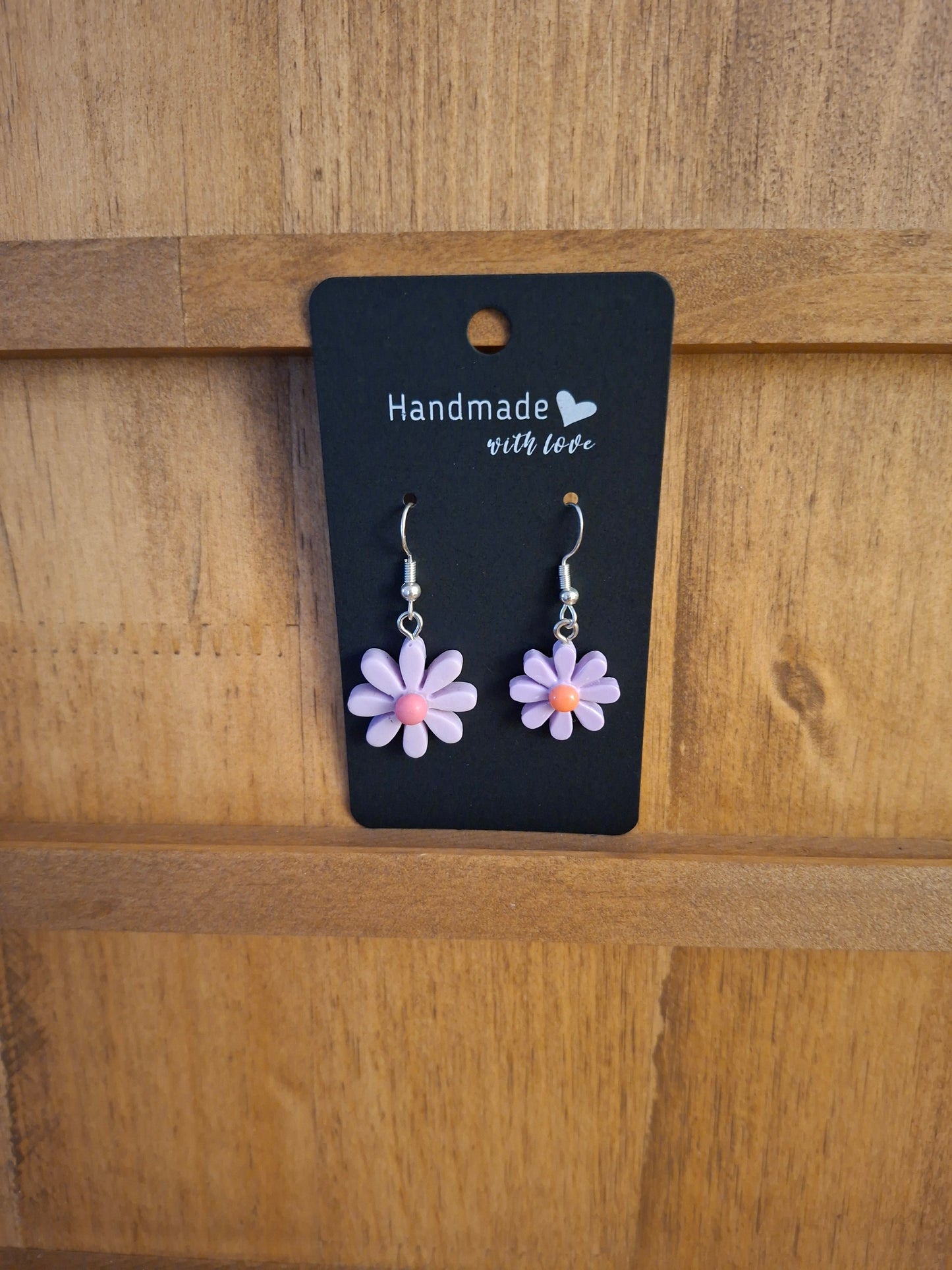 Polymer clay earrings