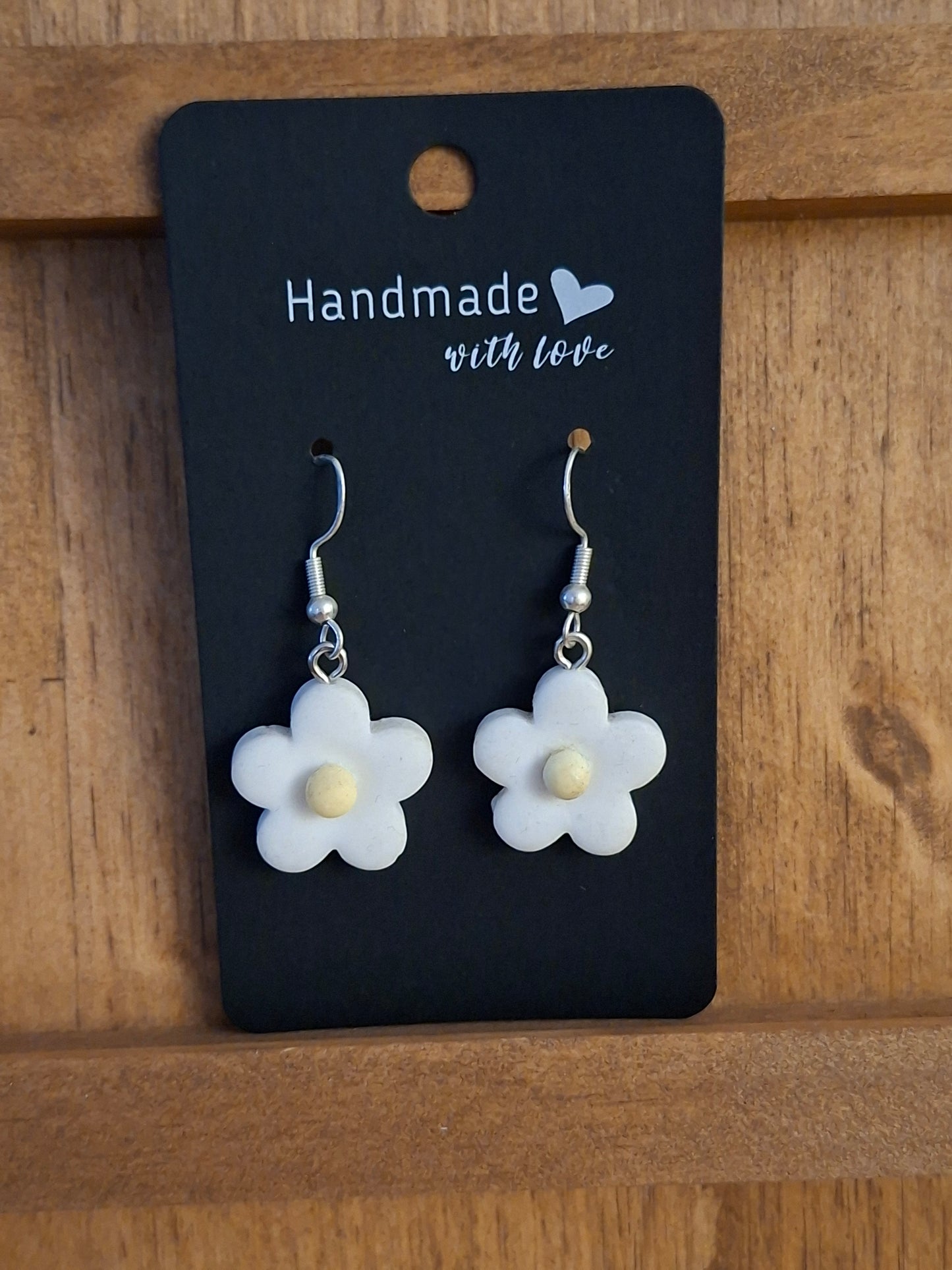 Polymer clay earrings