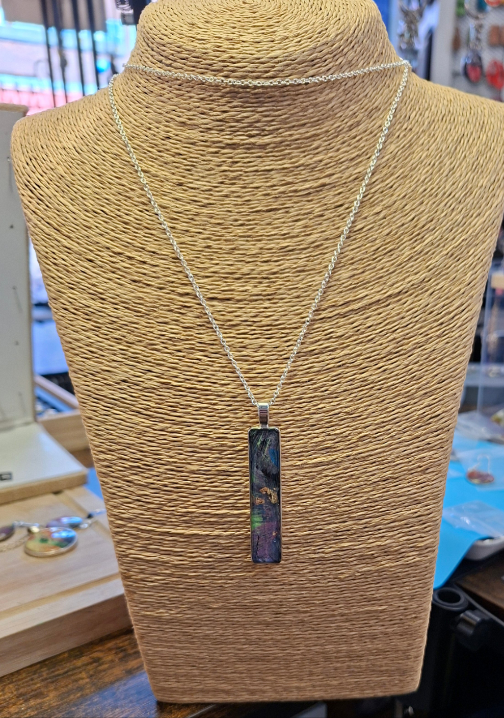 Hand painted pendant