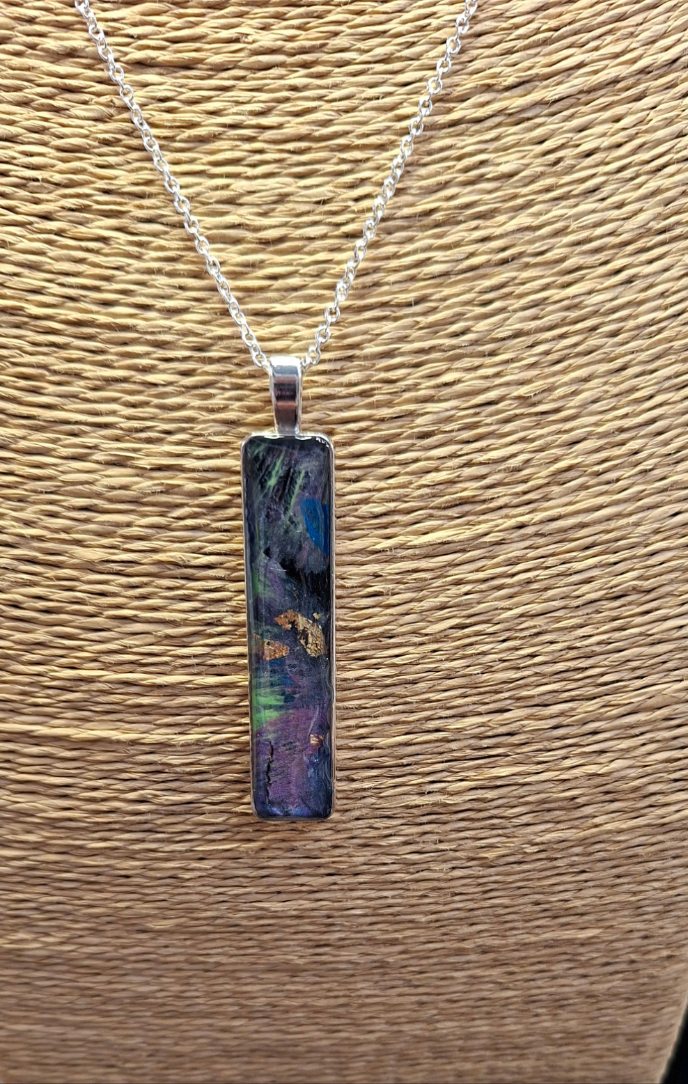 Hand painted pendant