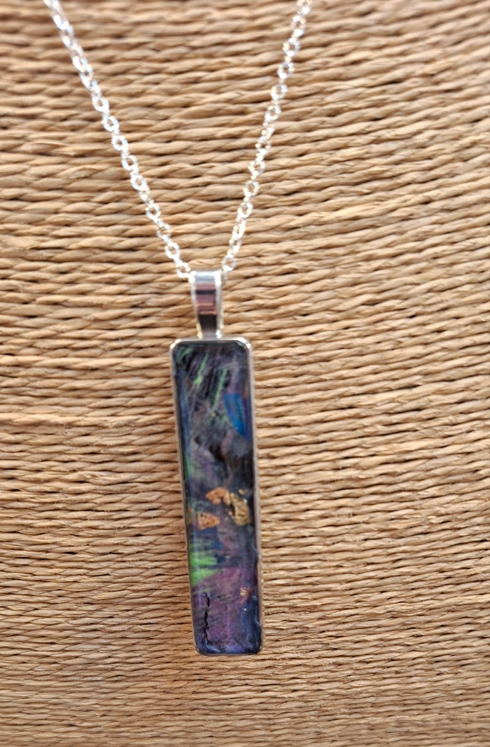 Hand painted pendant