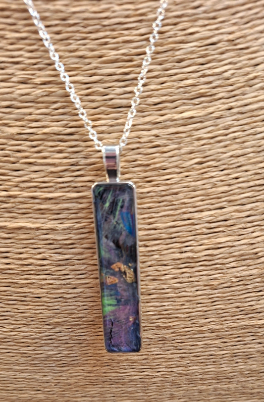 Hand painted pendant