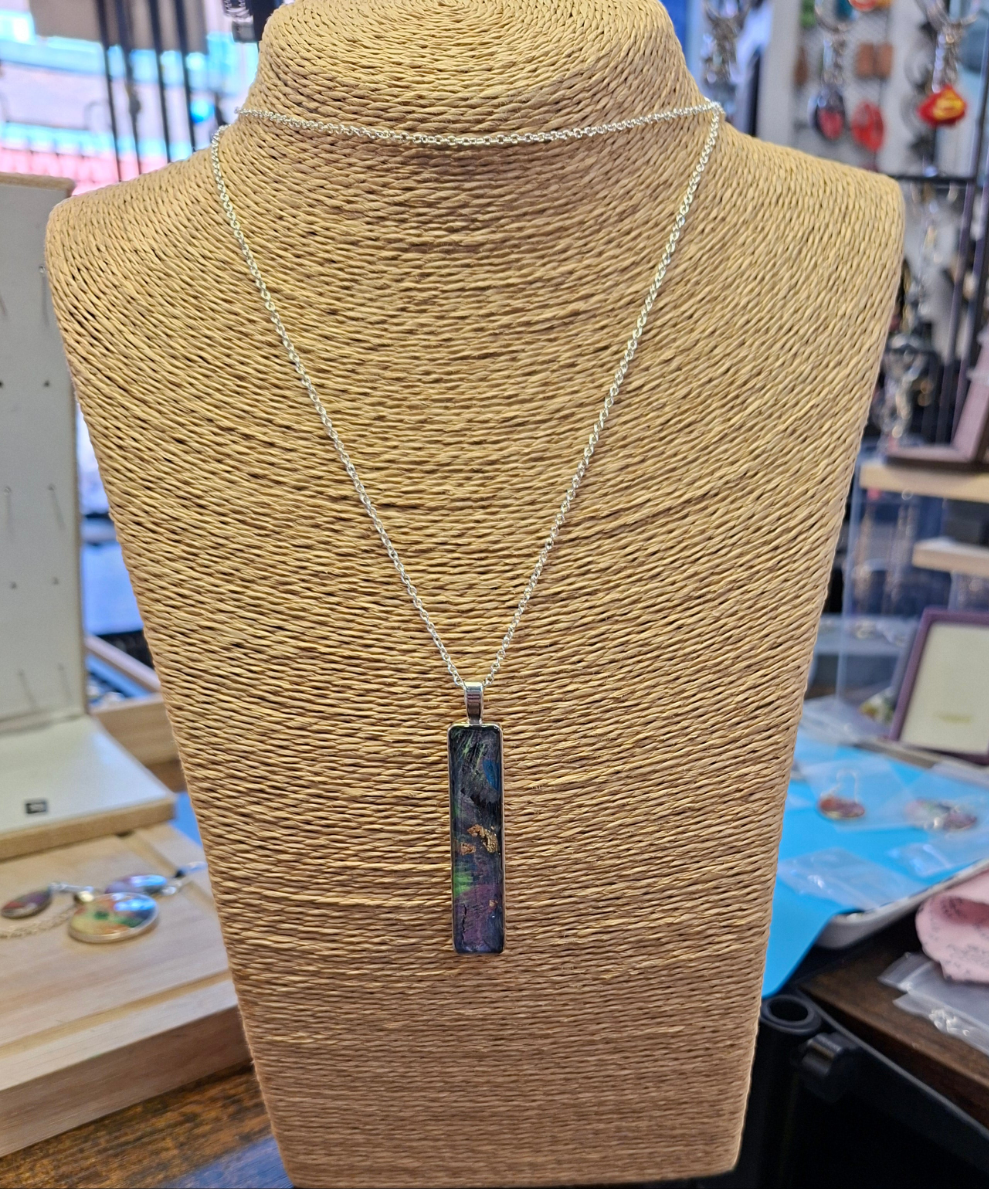 Hand painted pendant