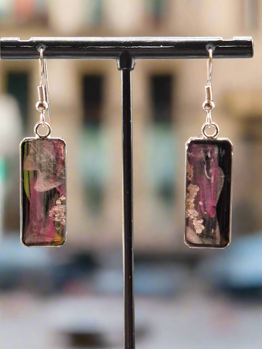Hand painted earrings