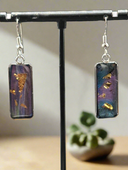 Hand painted earrings