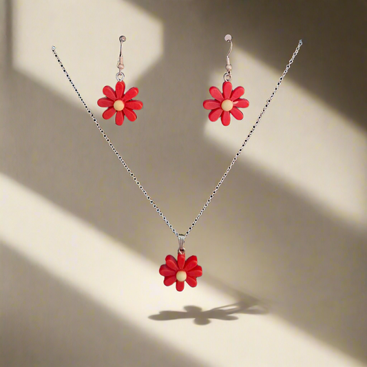Polymer flower set