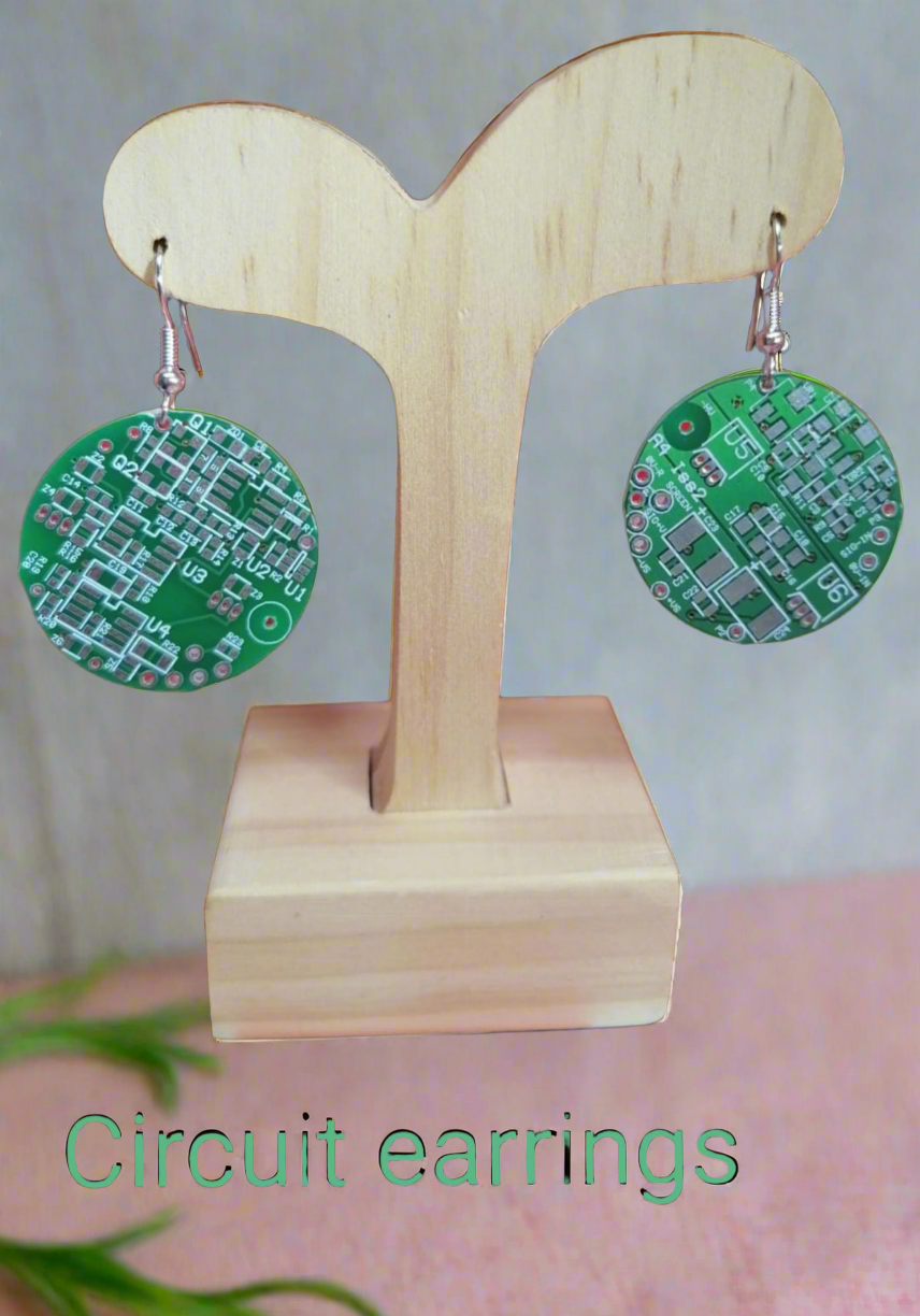 REAL CIRCUIT EARRINGS