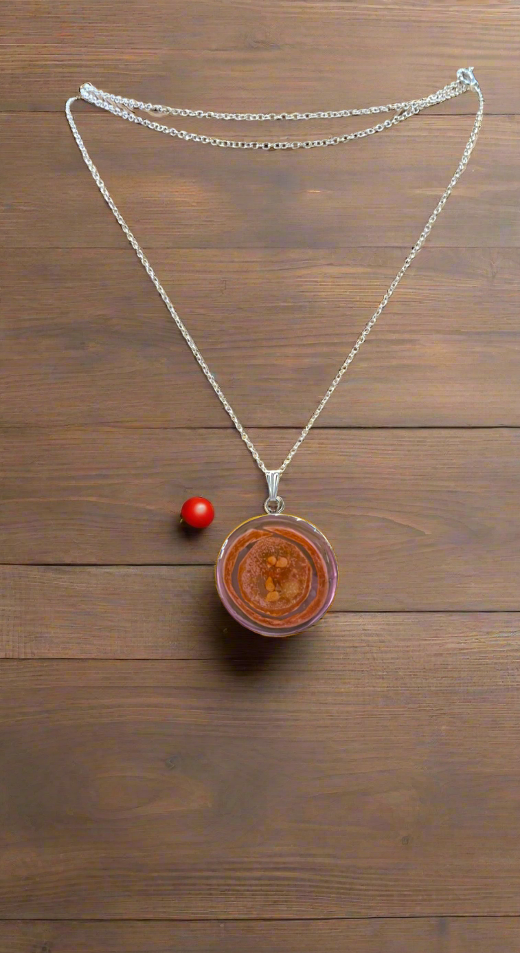 Real tomatoe pendant