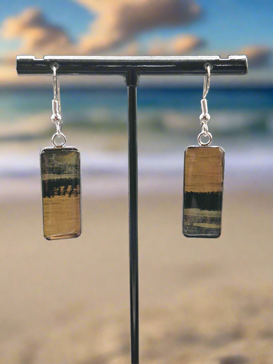 Hand painted earrings