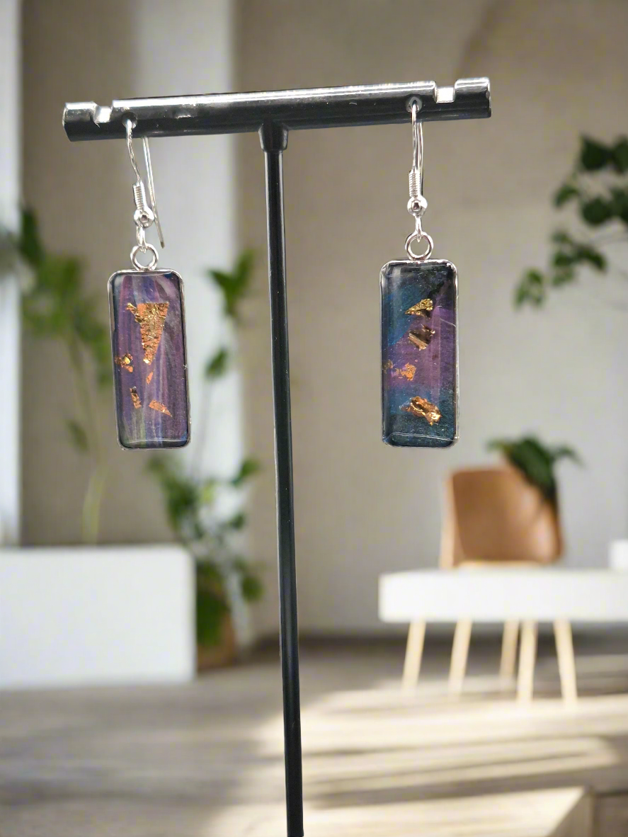 Hand painted earrings