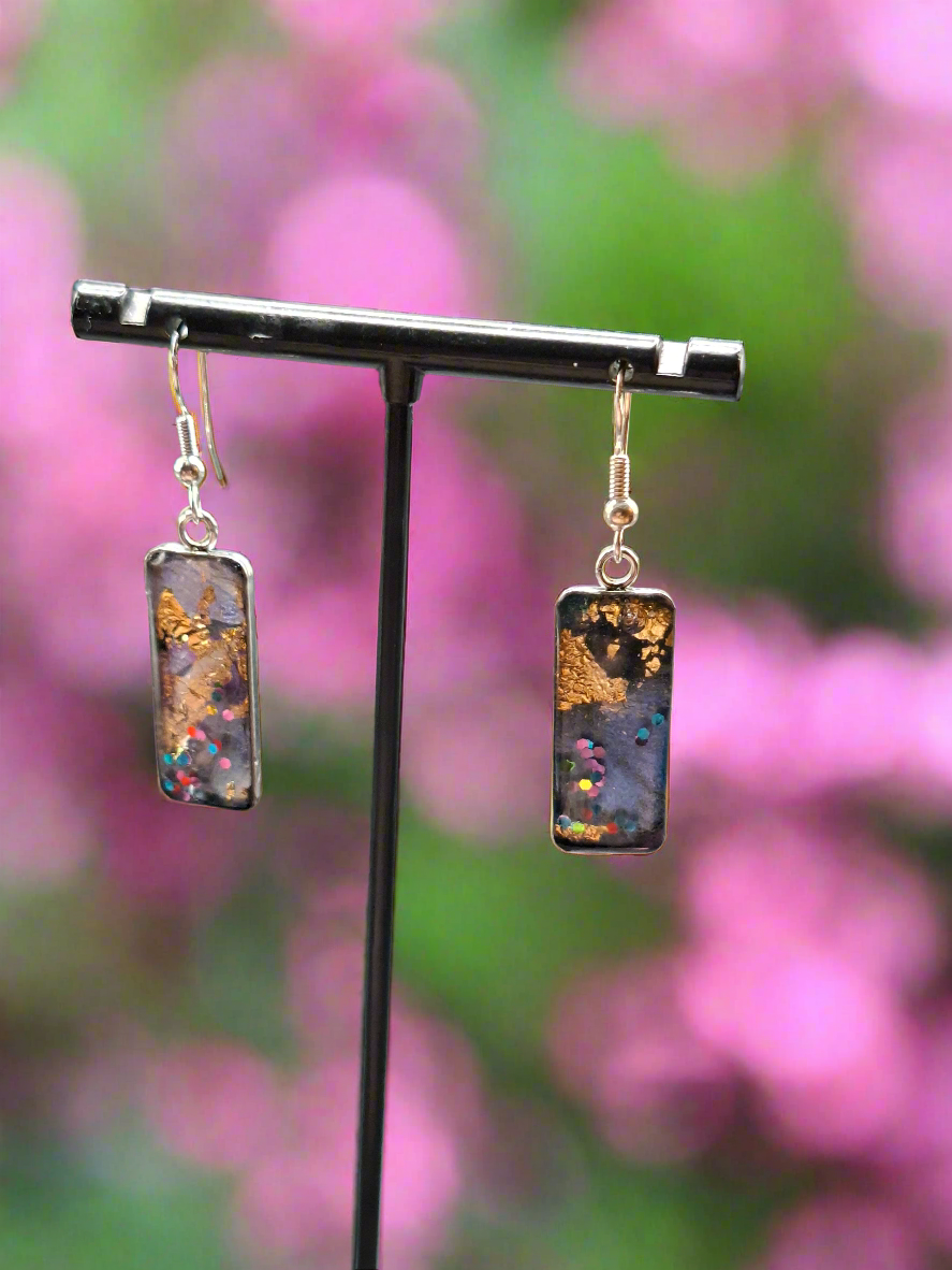 Hand painted earrings