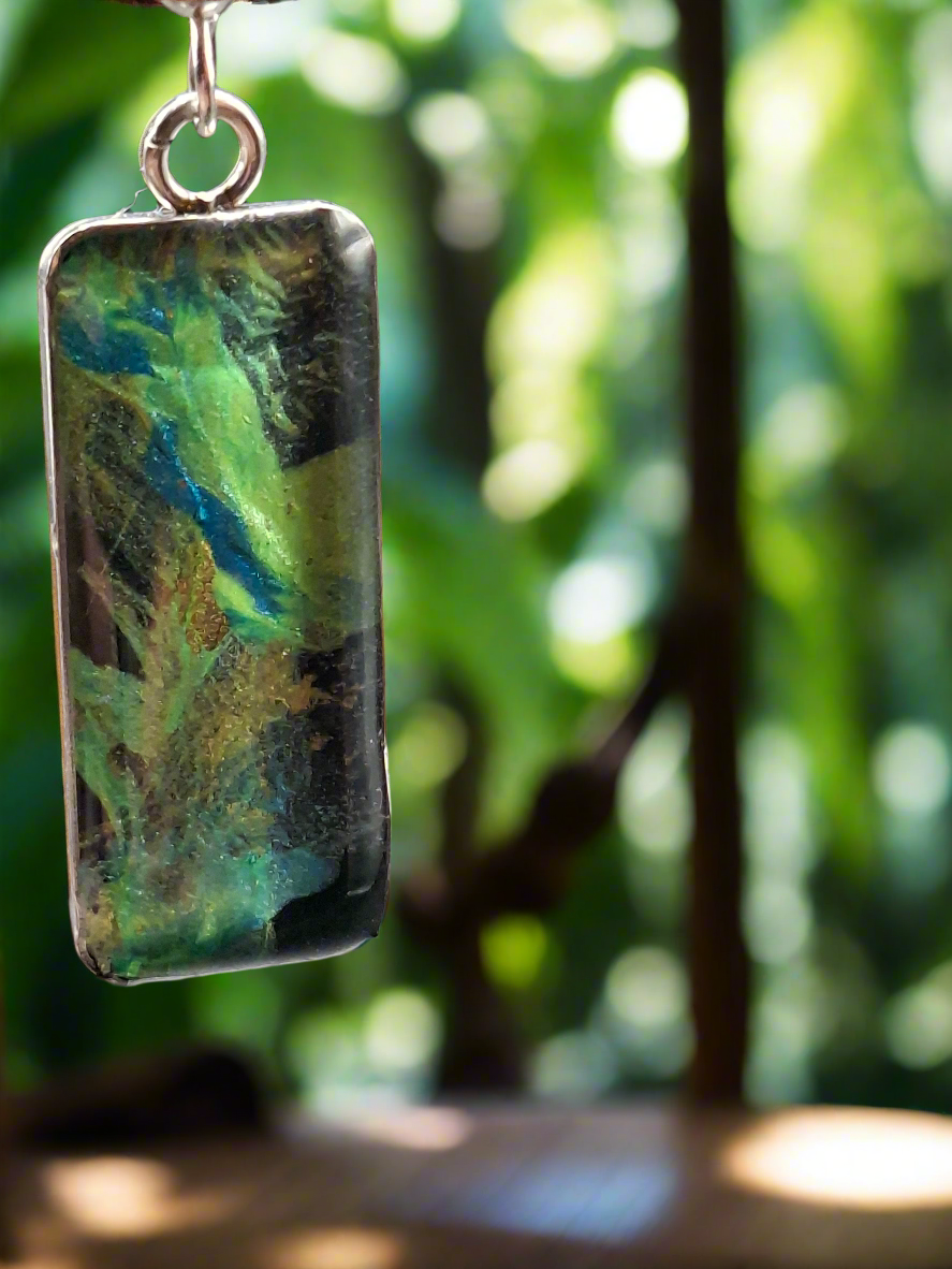 Hand painted earrings
