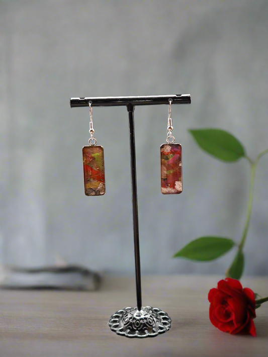 Hand painted earrings