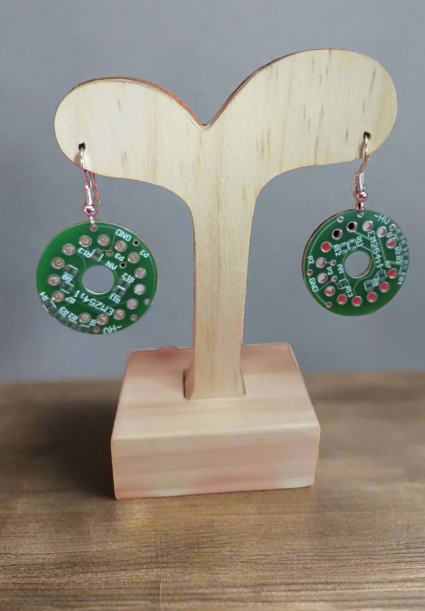 REAL CIRCUIT EARRINGS