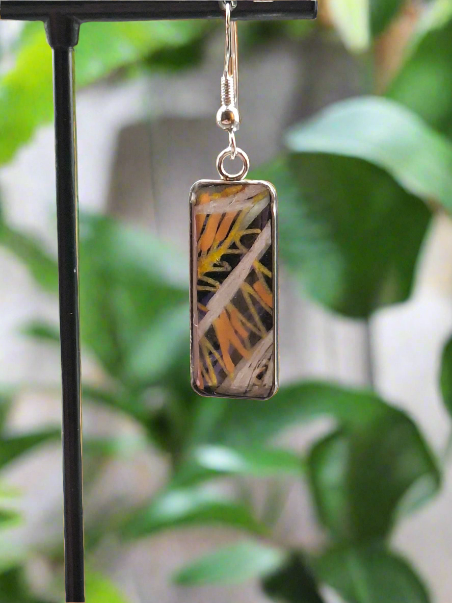 Hand painted earrings