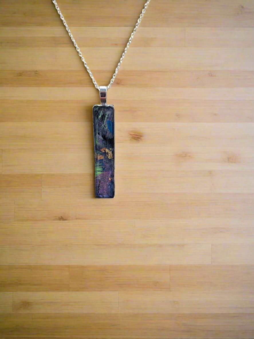 Hand painted pendant
