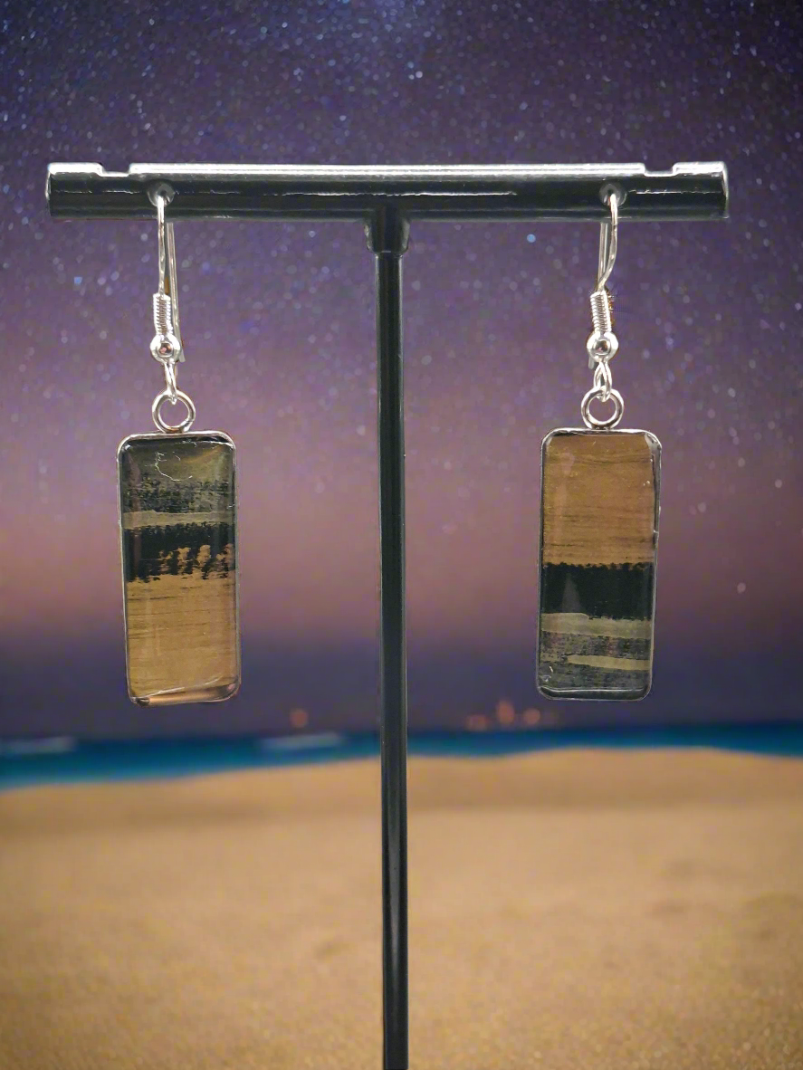 Hand painted earrings