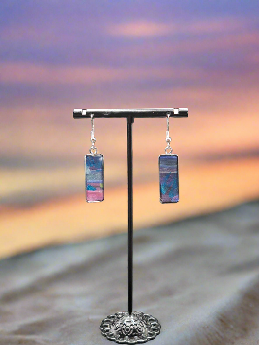Hand painted earrings