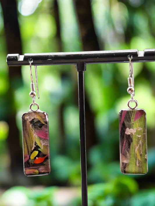 Hand painted earrings