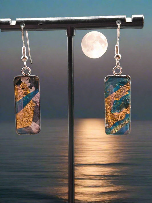 Hand painted earrings