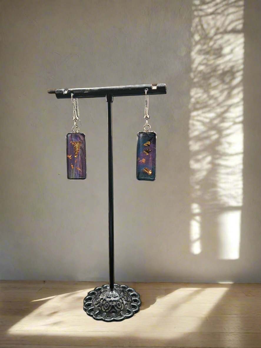 Hand painted earrings