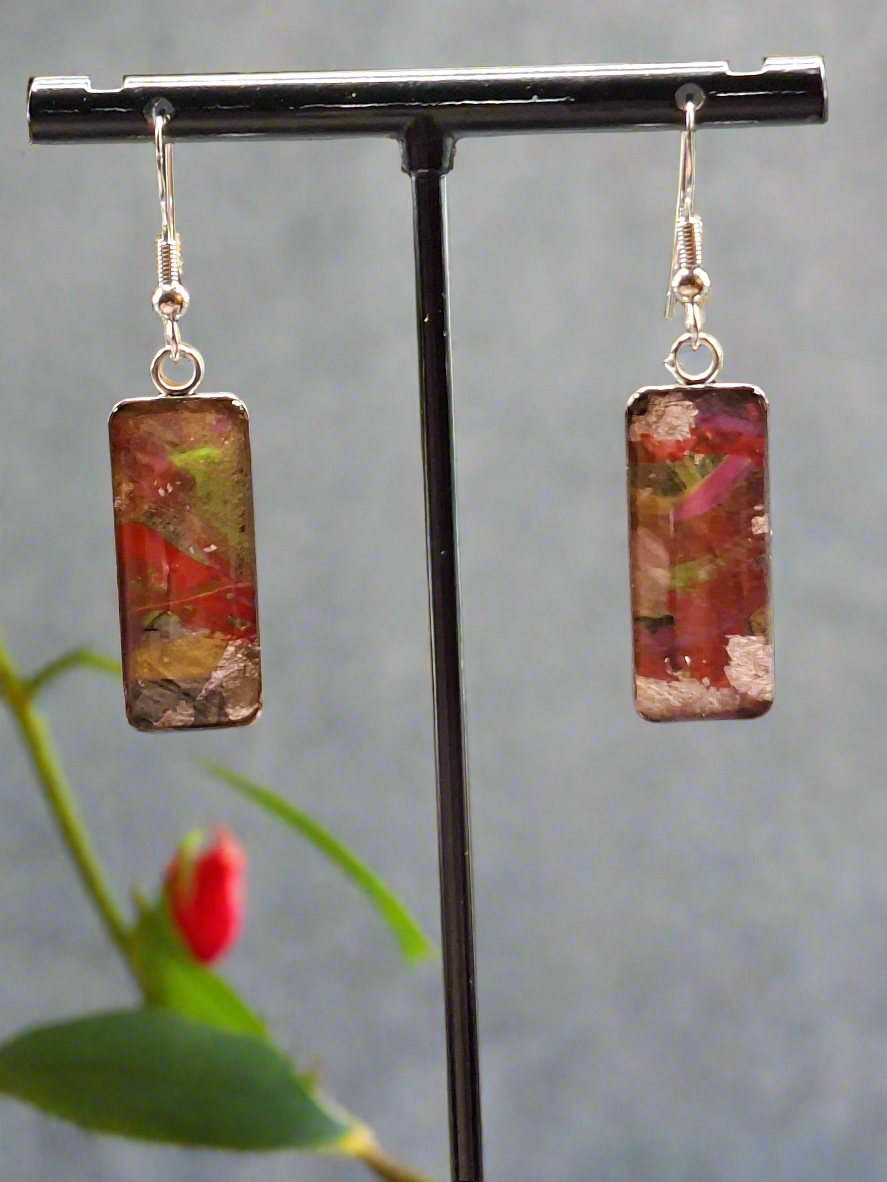 Hand painted earrings