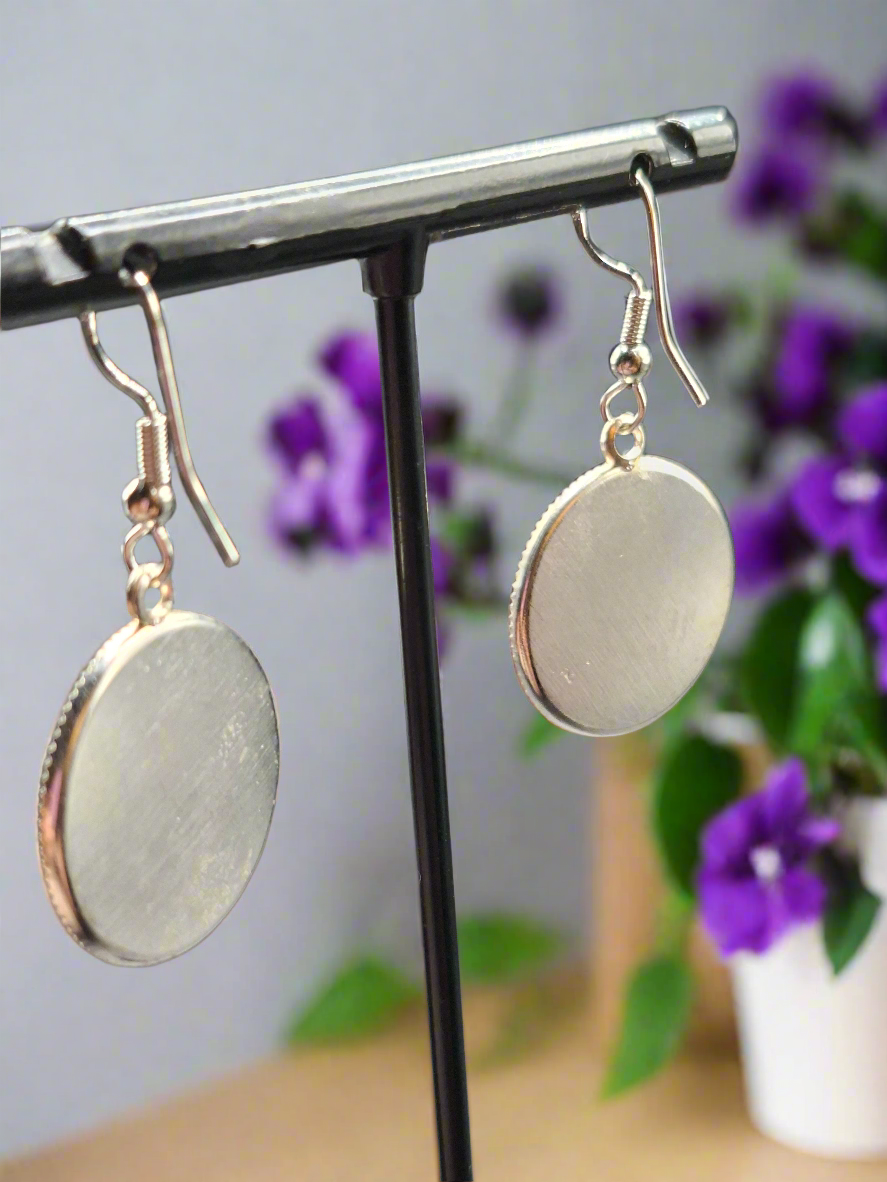 Hand painted earrings