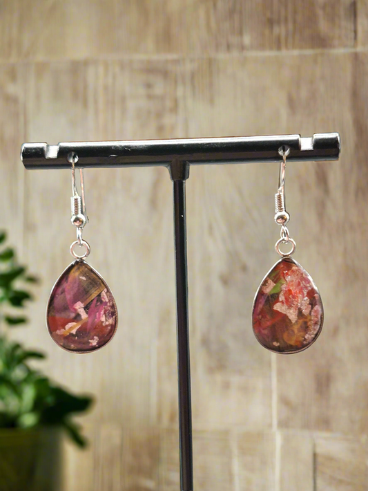 Hand painted earrings