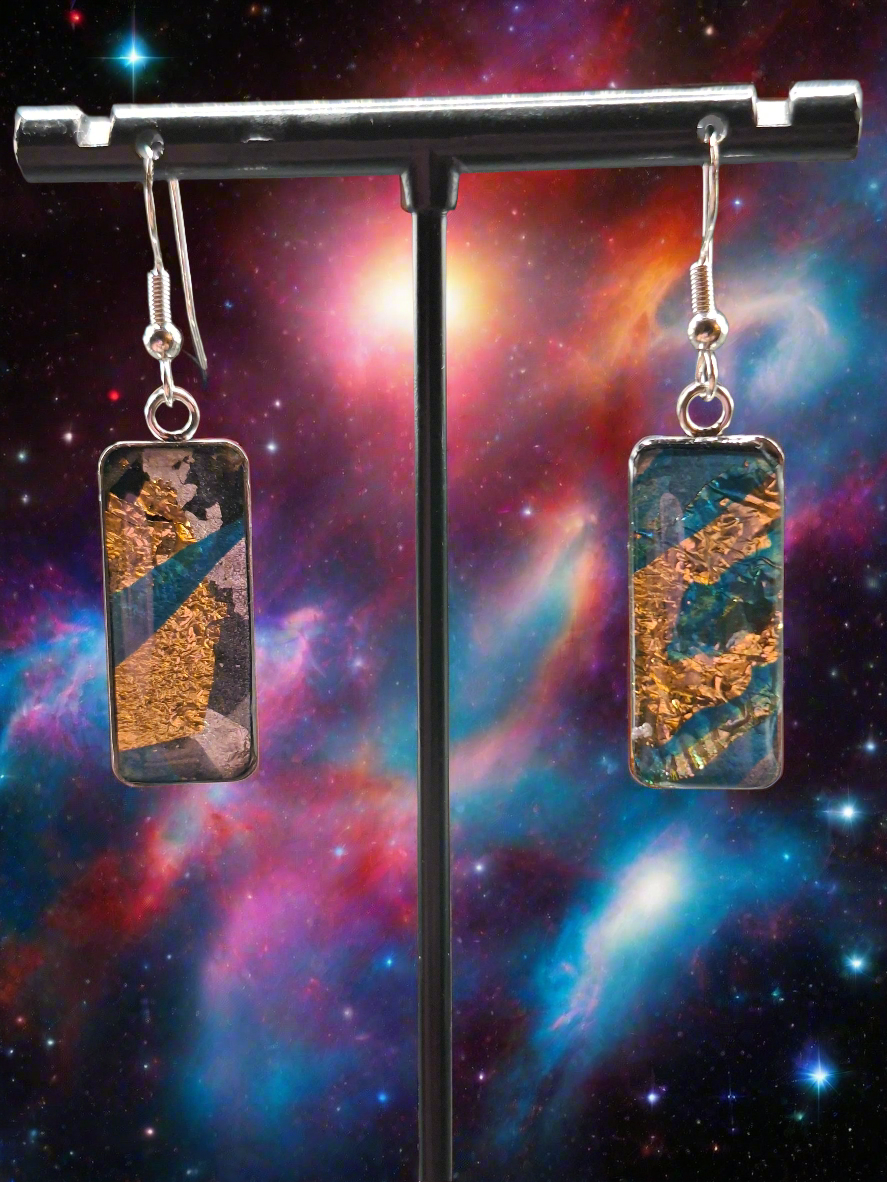 Hand painted earrings