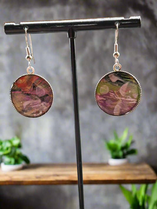 Hand painted earrings