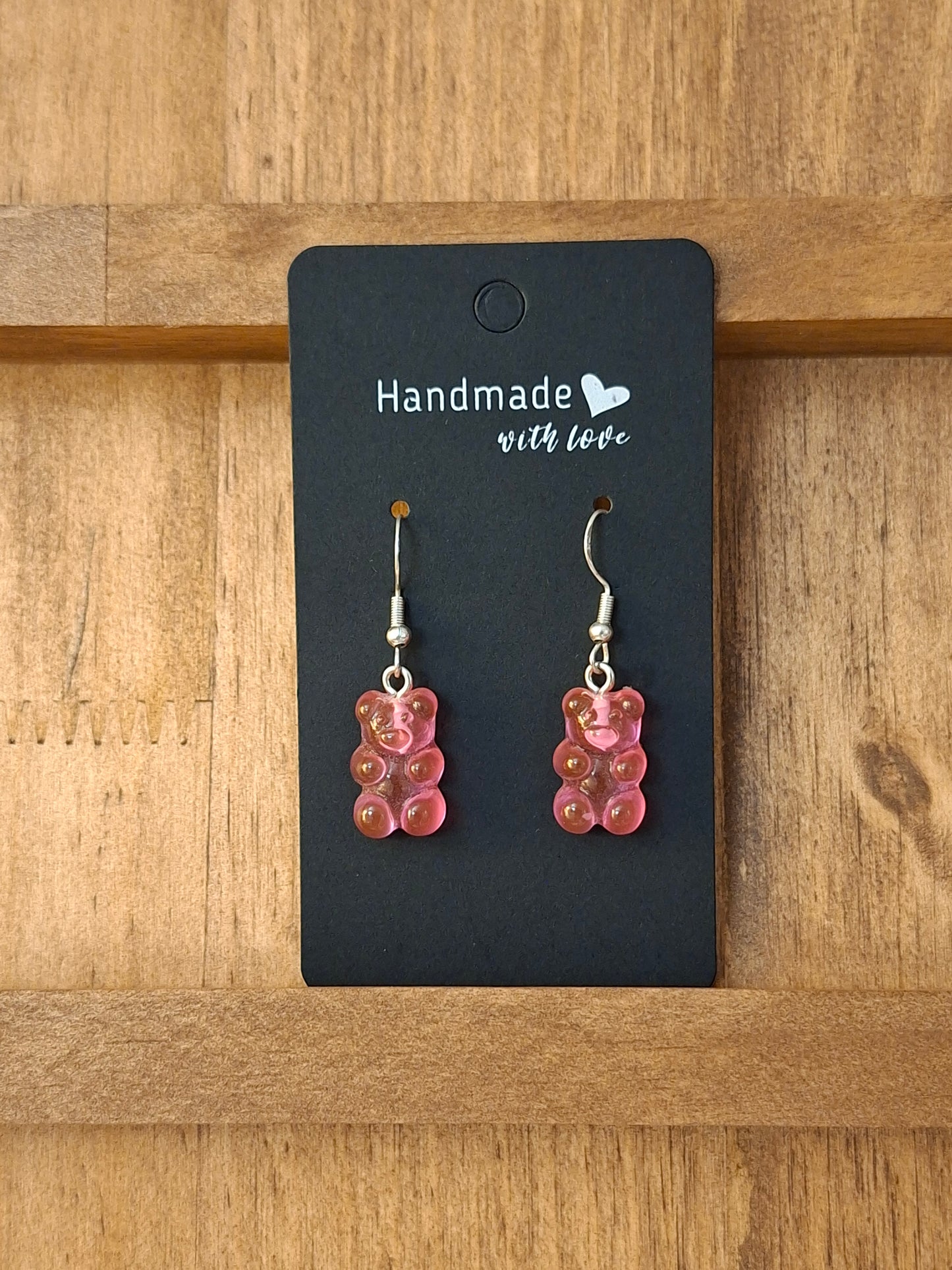 GUMMY BEAR DANGLE EARRINGS