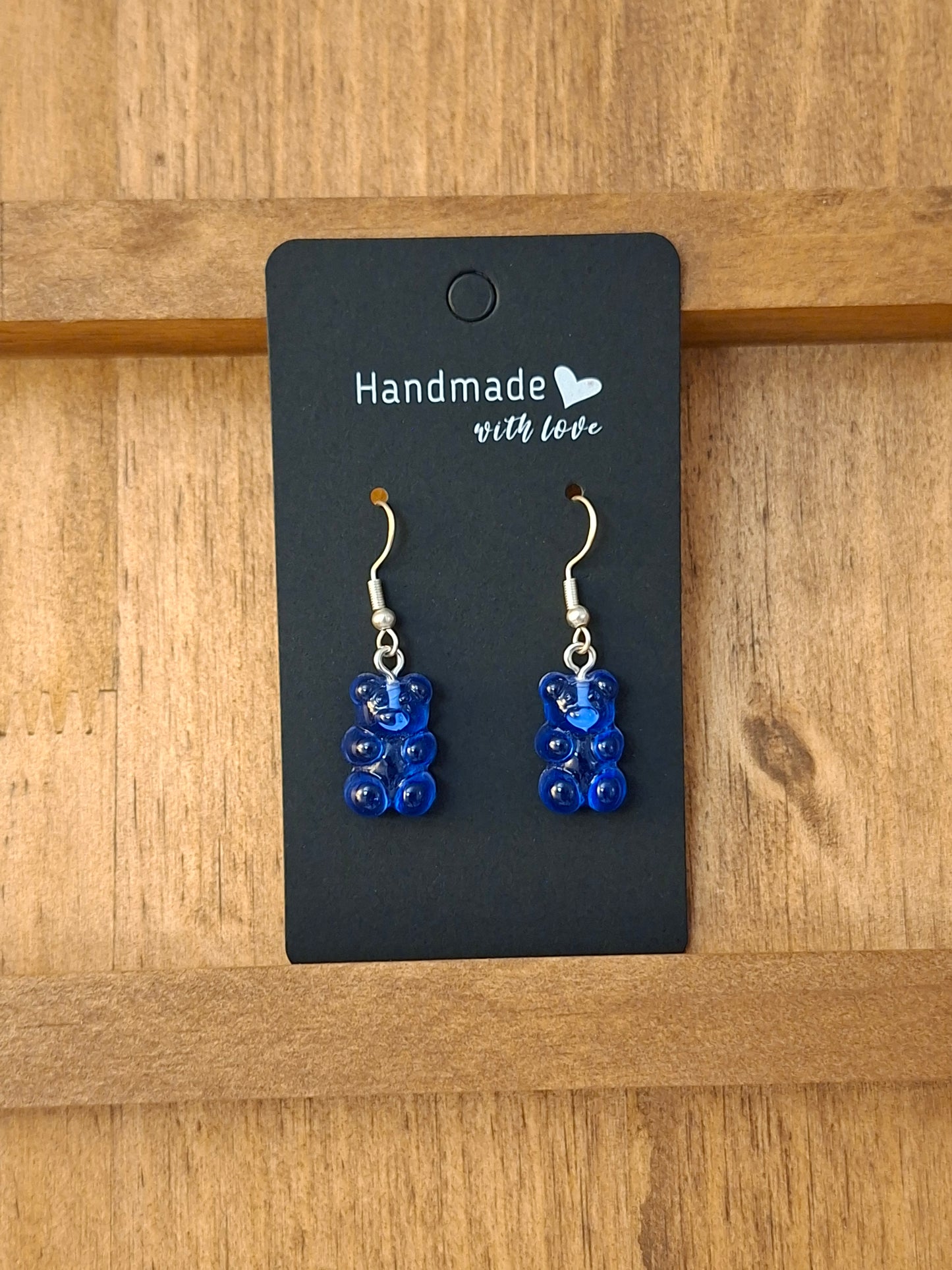 GUMMY BEAR DANGLE EARRINGS