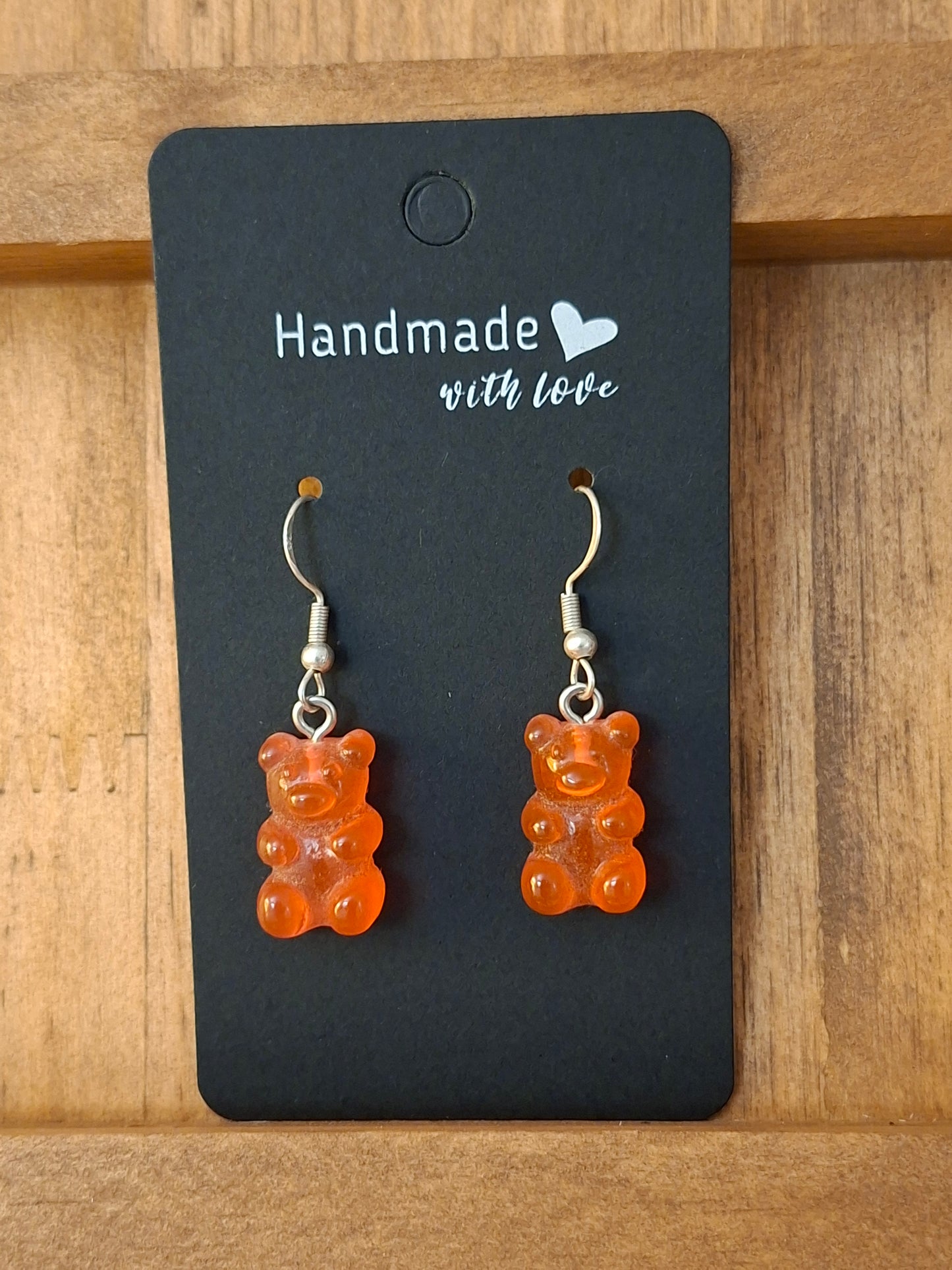 GUMMY BEAR DANGLE EARRINGS