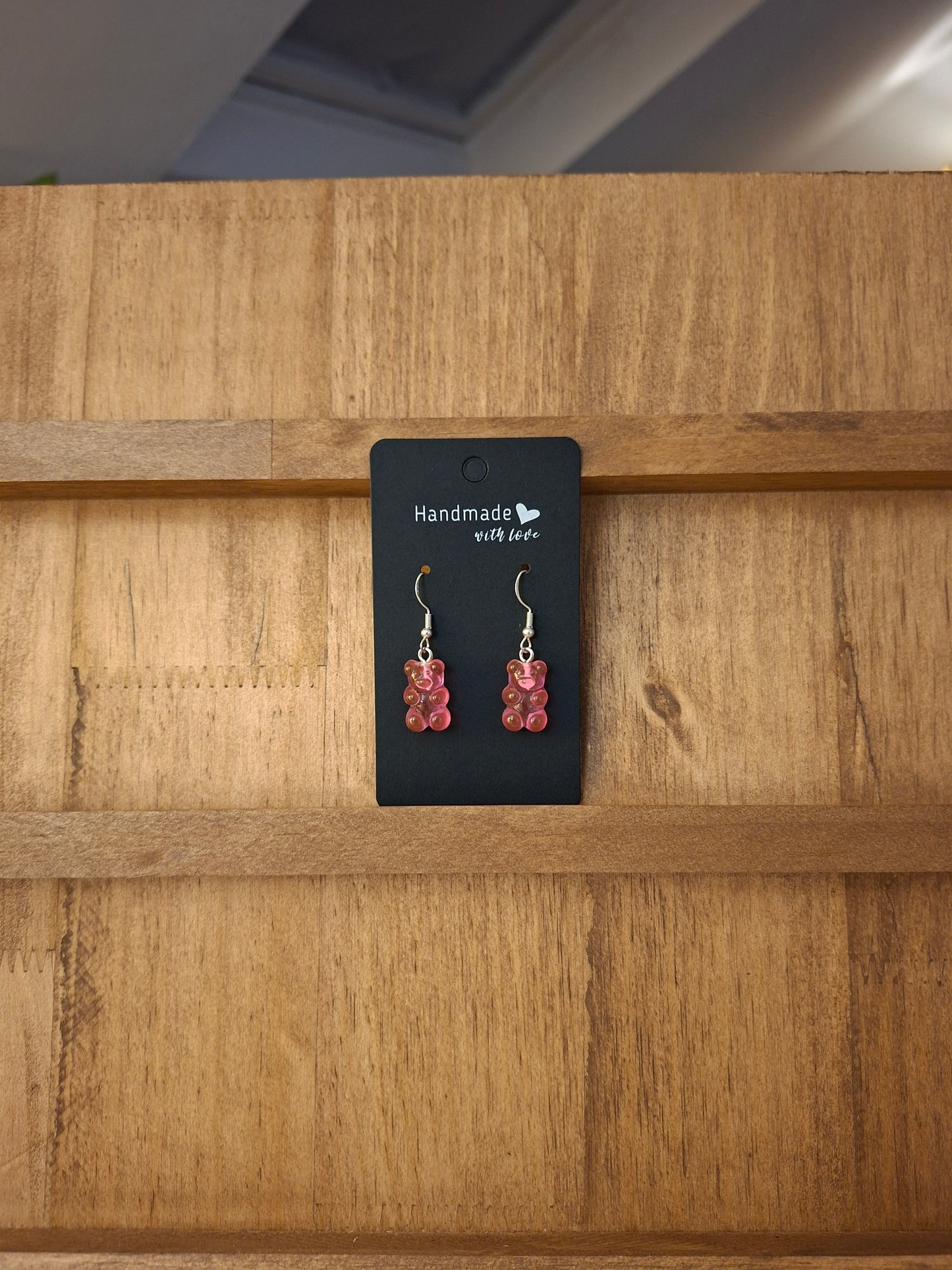 GUMMY BEAR DANGLE EARRINGS