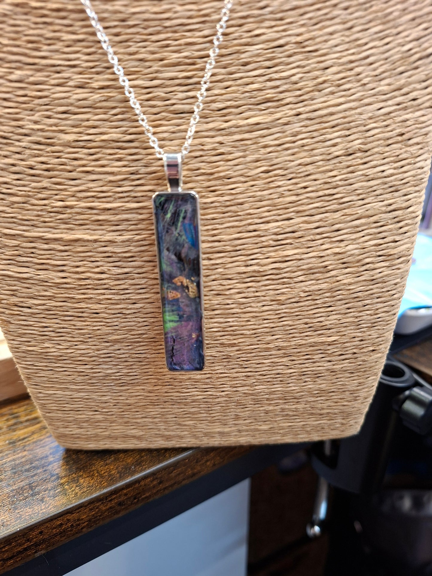 Hand painted pendant