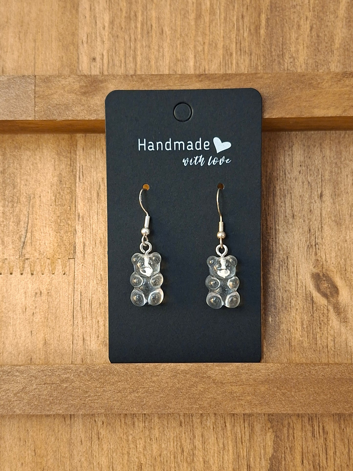 GUMMY BEAR DANGLE EARRINGS