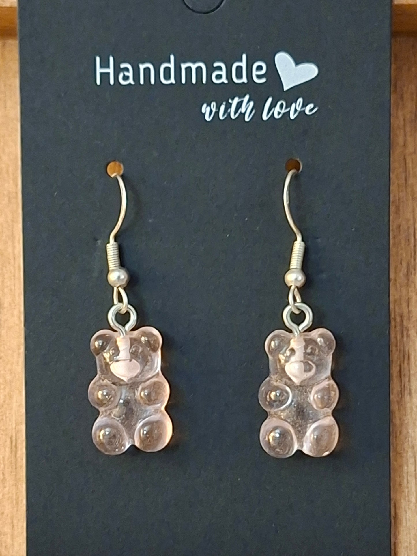 GUMMY BEAR DANGLE EARRINGS