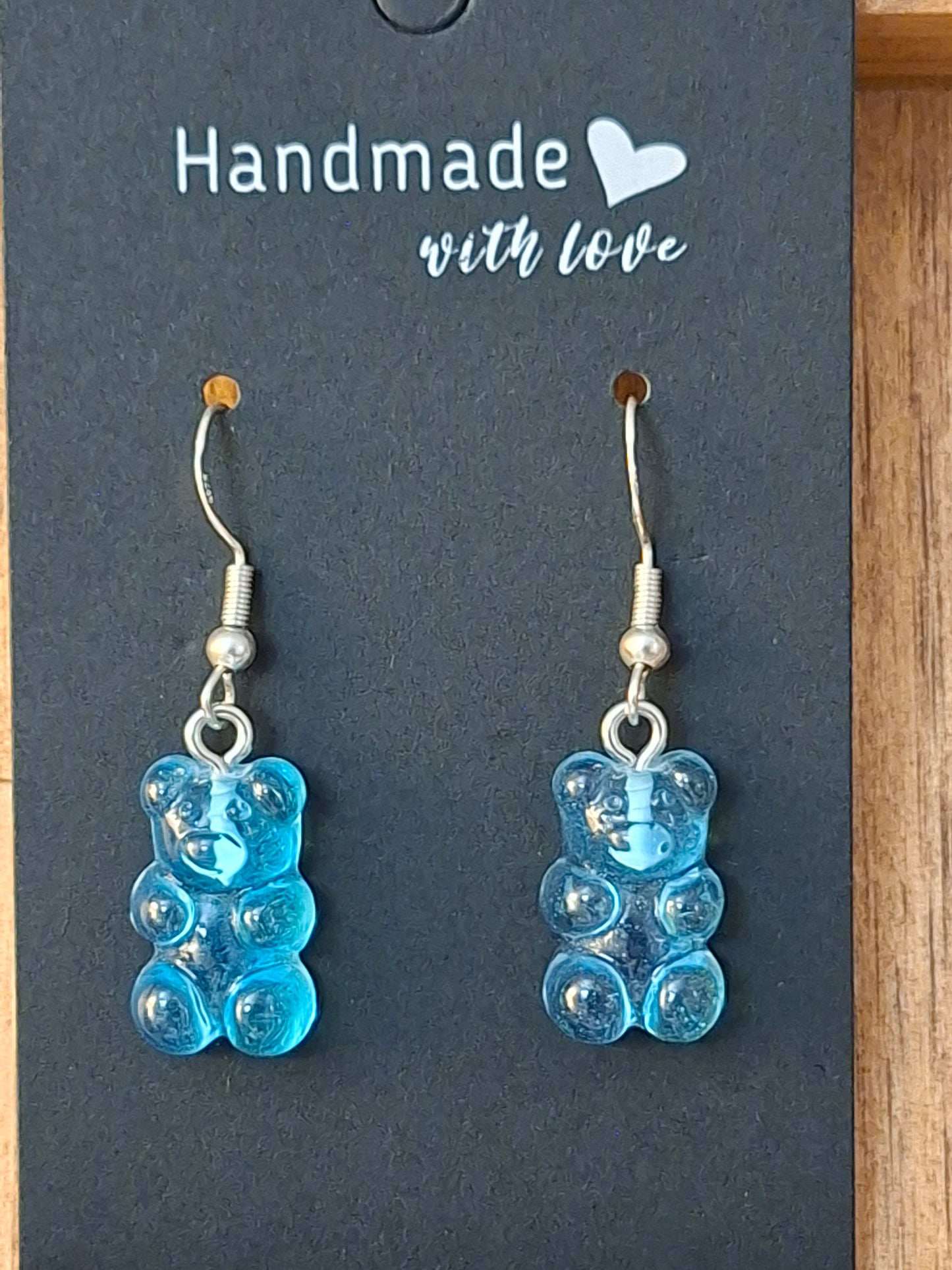 GUMMY BEAR DANGLE EARRINGS