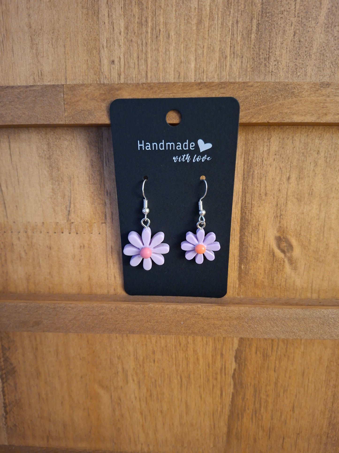 Polymer clay earrings