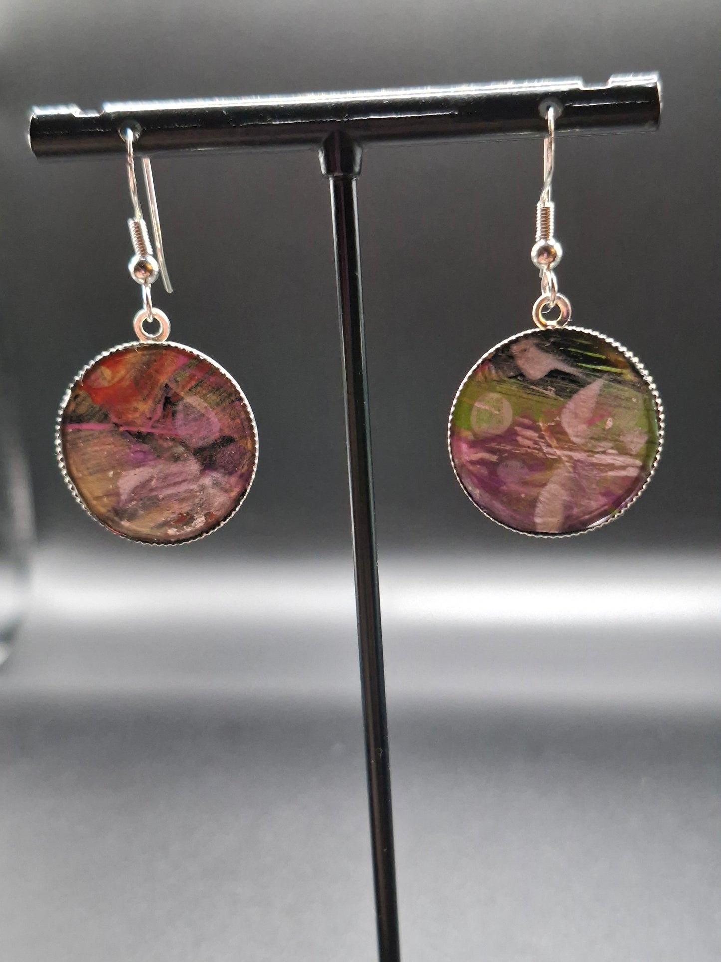 Hand painted earrings