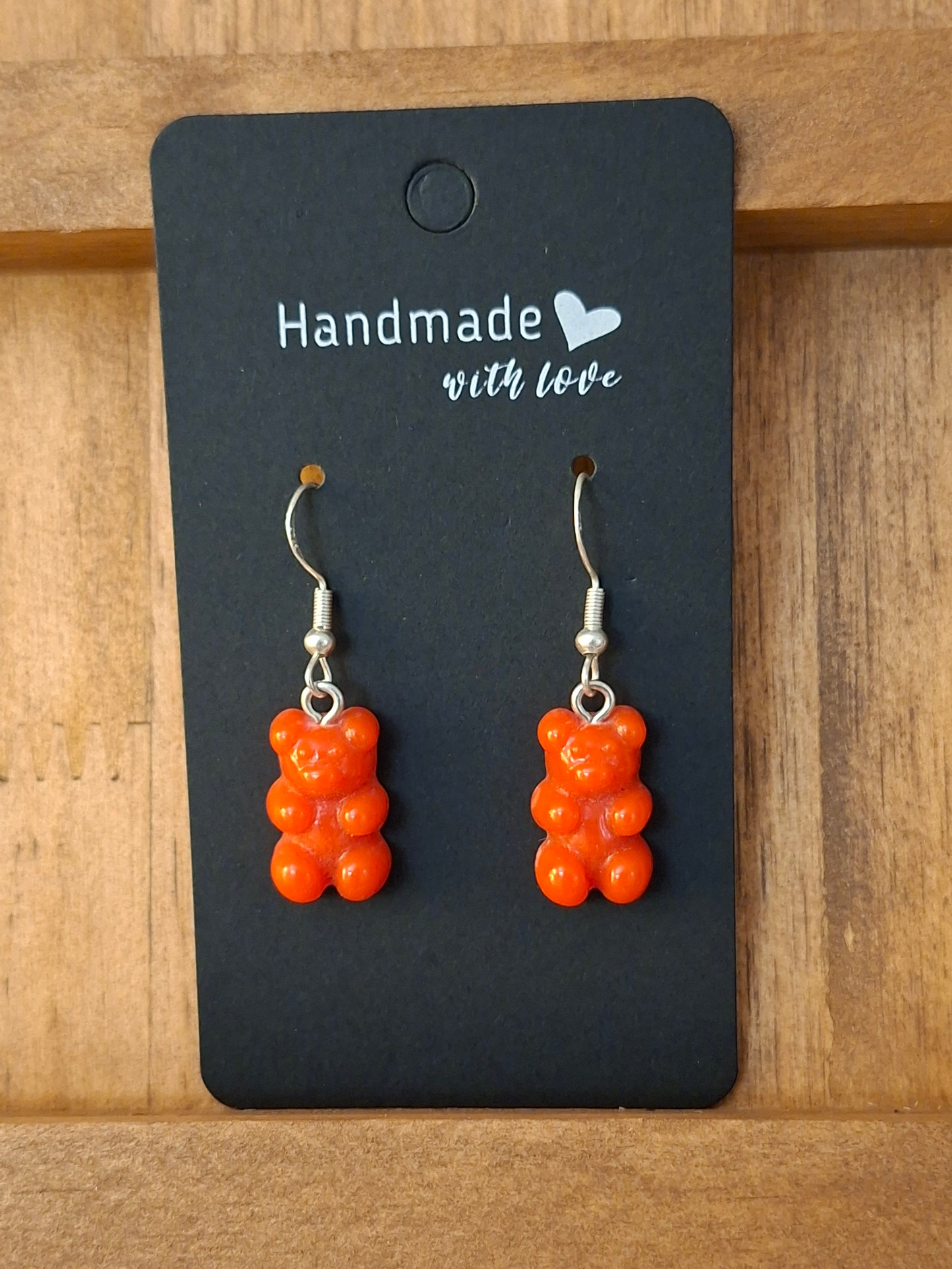 GUMMY BEAR DANGLE EARRINGS