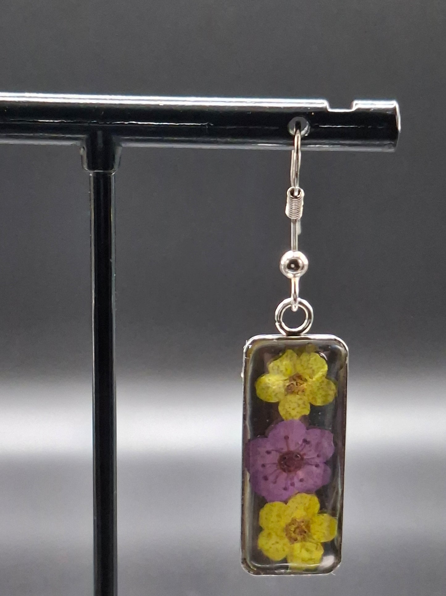 Flower earrings