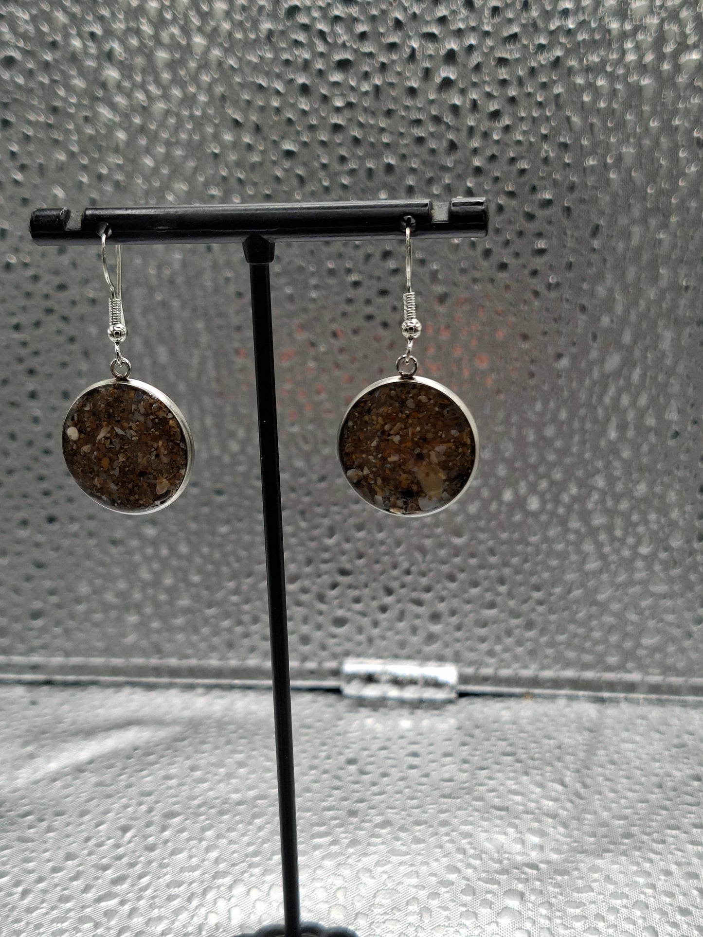 Real Sand Earrings