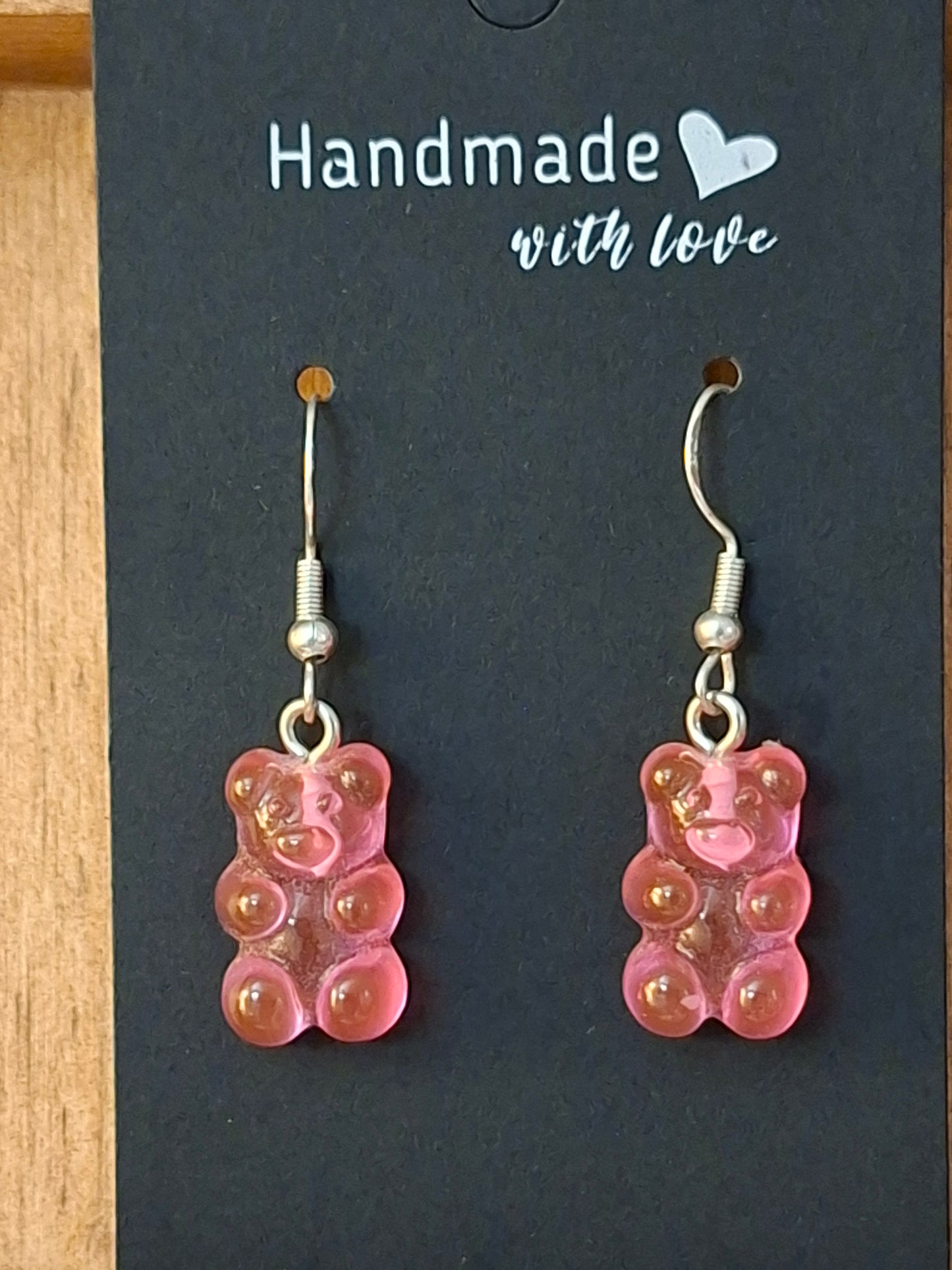 GUMMY BEAR DANGLE EARRINGS