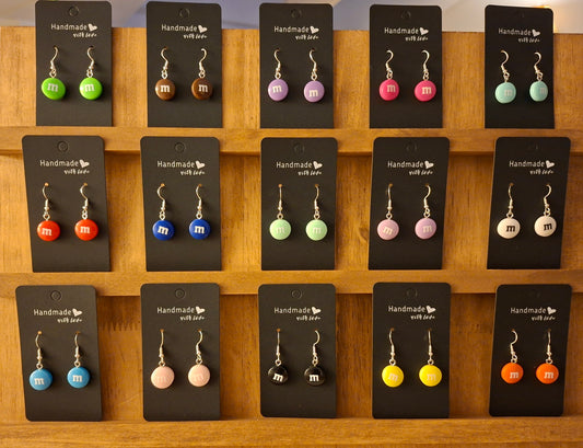 M&M DANGLE EARRINGS