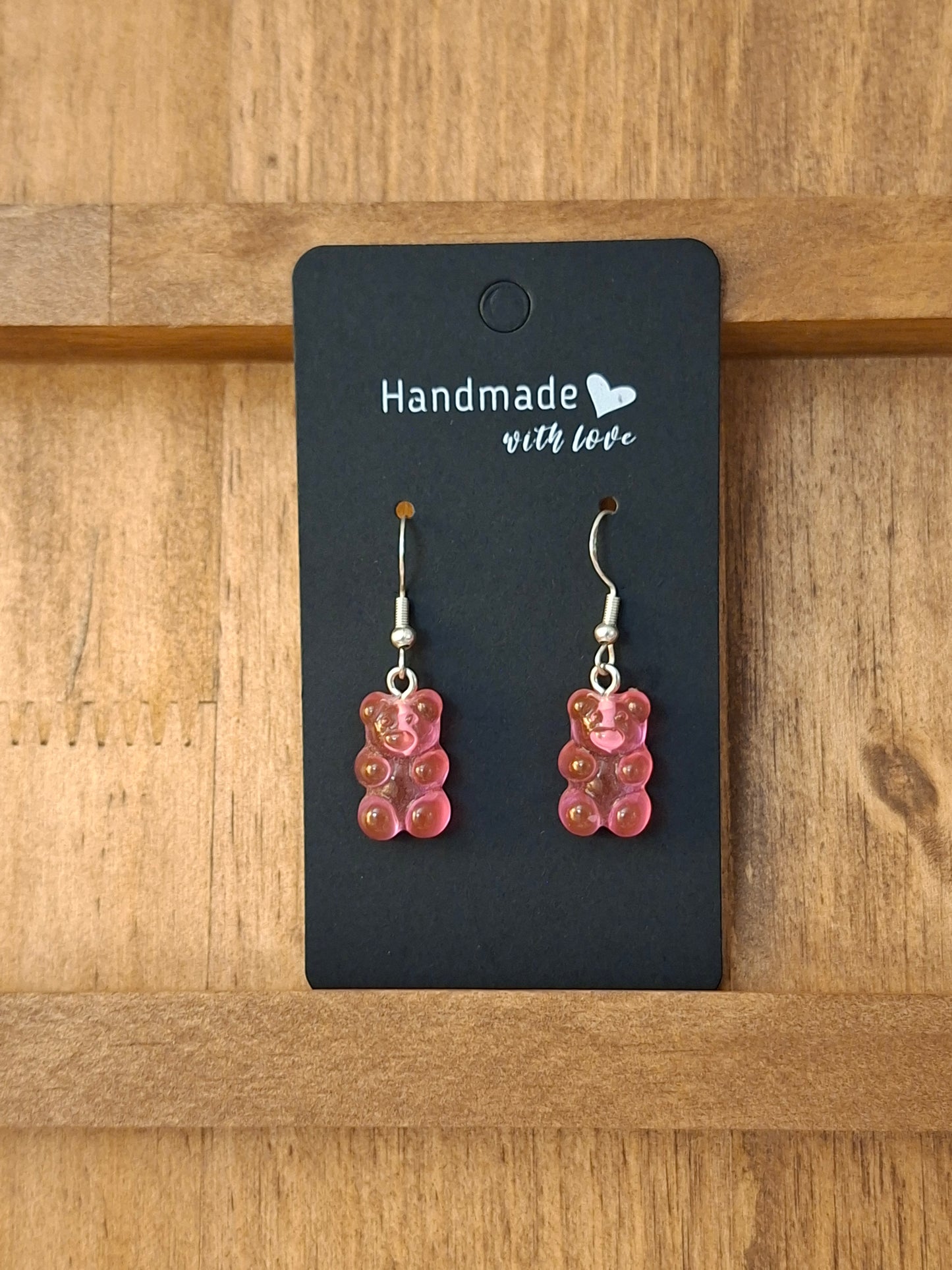 GUMMY BEAR DANGLE EARRINGS