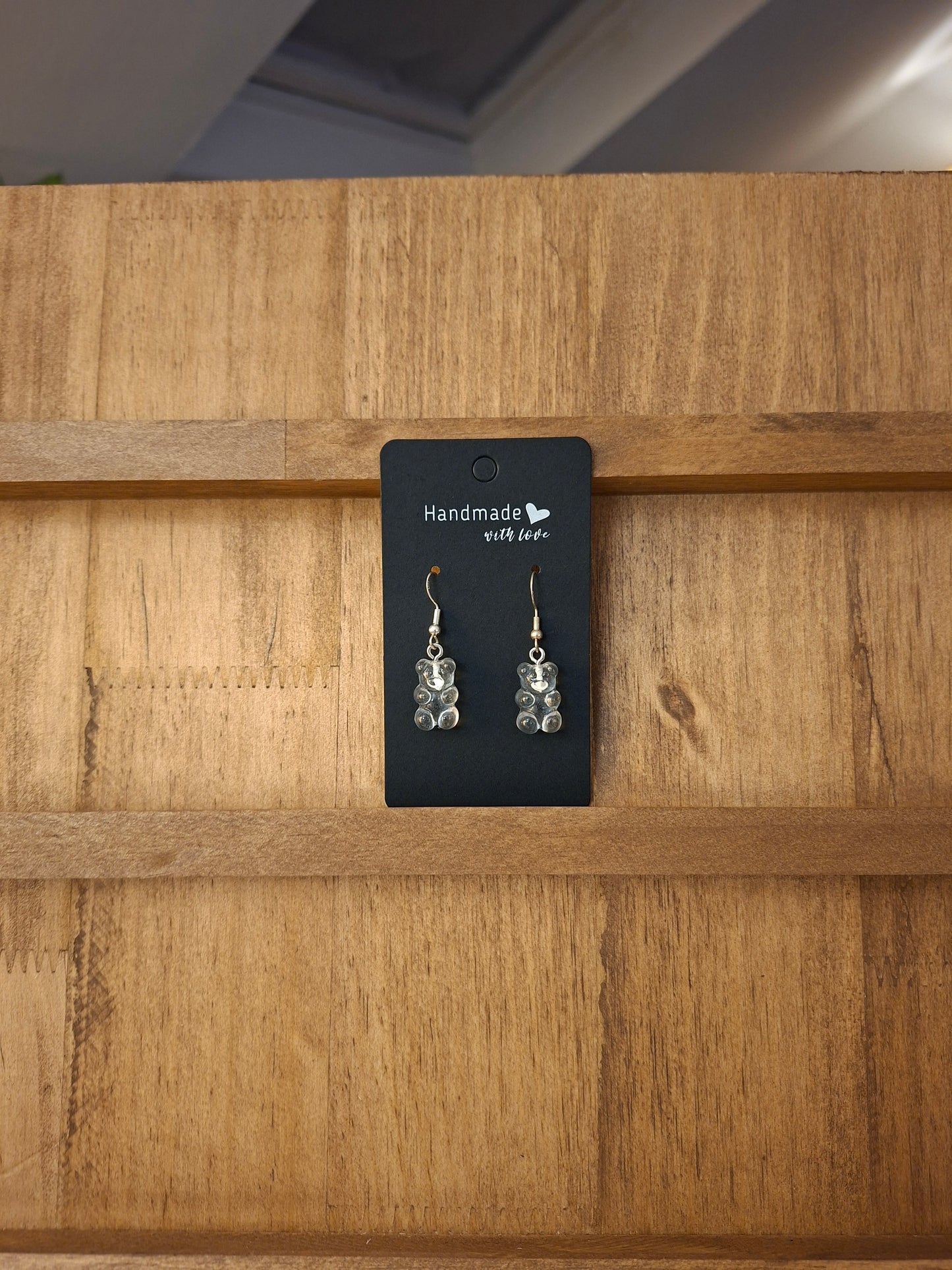 GUMMY BEAR DANGLE EARRINGS
