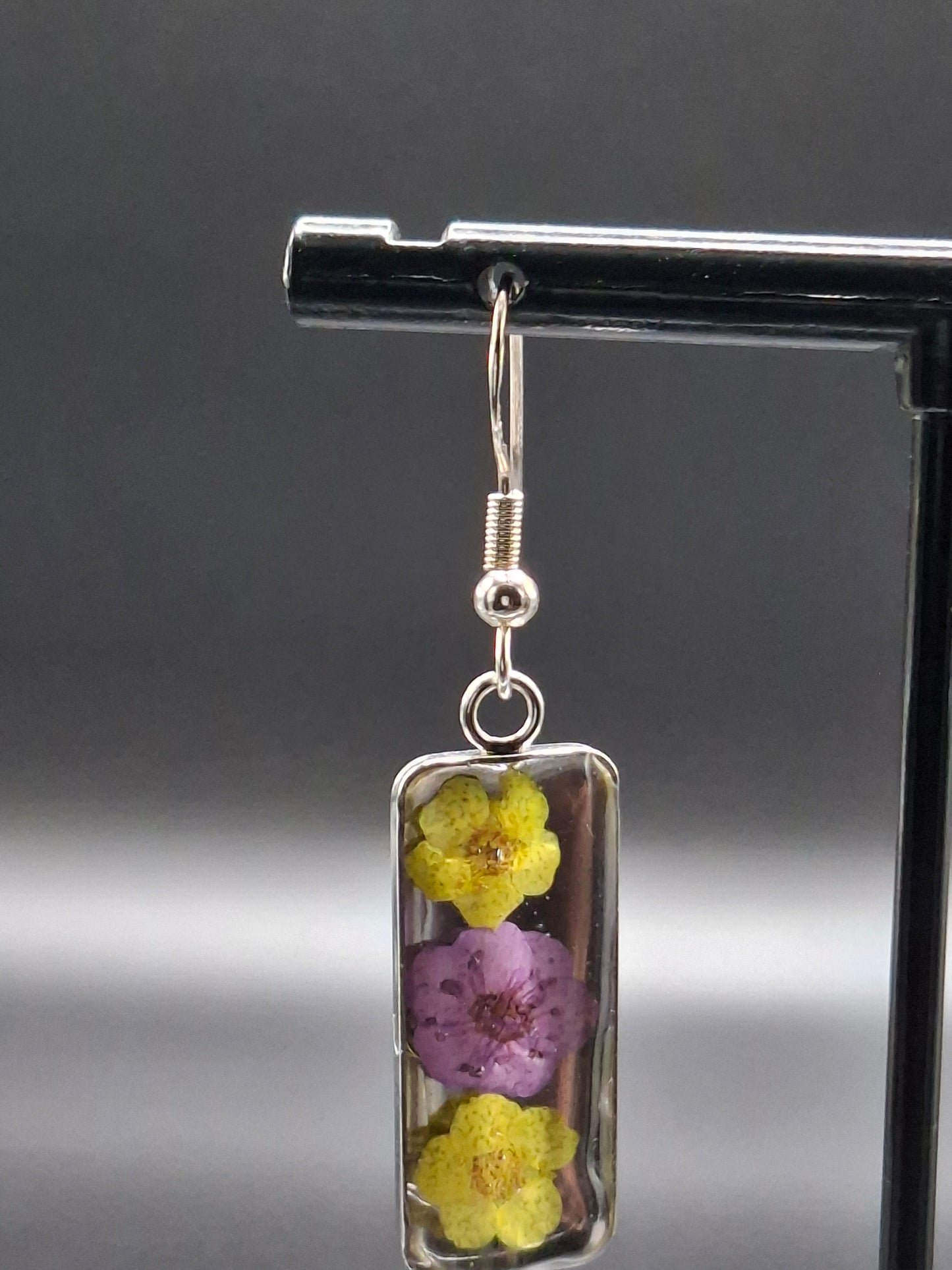 Flower earrings